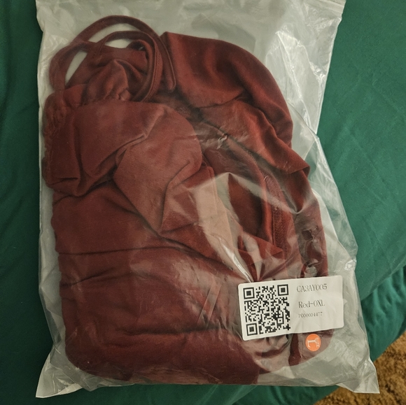 Contrast Mesh Drawstring Ruched Party Dress - Picture 4 of 4